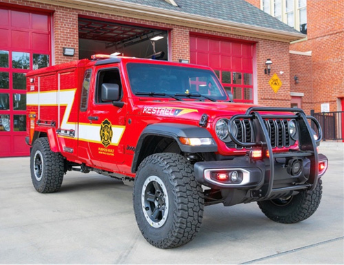Kestrel™ Work Truck for First Response Applications Showcased by Morgan Olson